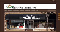 Desktop Screenshot of ourtownthriftstore.com